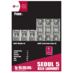 PAKET ”SEOUL 5” KILO LAUNDRY
