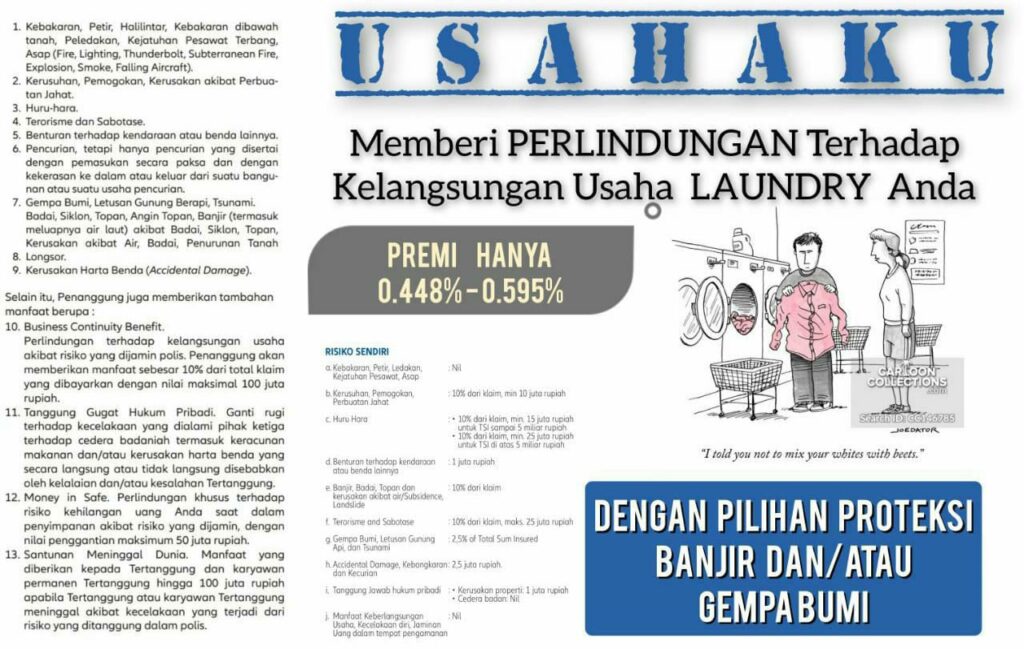 Perlindungan Untuk Bisnis Laundry Anda