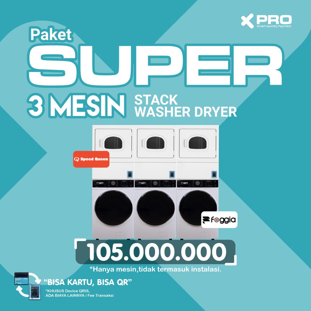 Paket SUPER 3 – FOGGIA + Speed Queen
