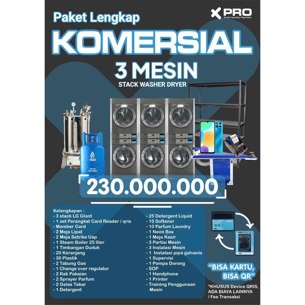 Paket Lengkap KOMERSIAL 3 – LG