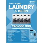 Paket Lengkap LAUNDRY 5 – LG + Speed Queen
