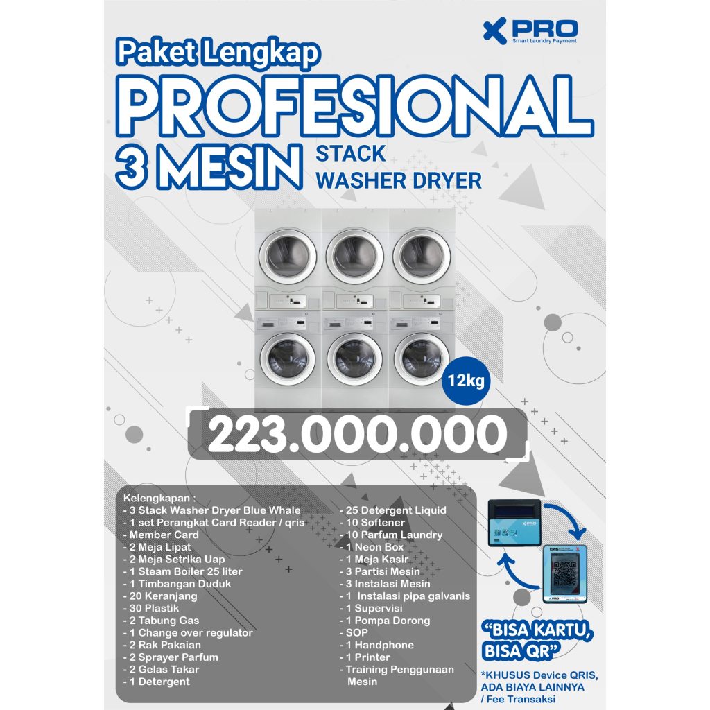 Paket Lengkap PROFESIONAL 3 – Blue Whale