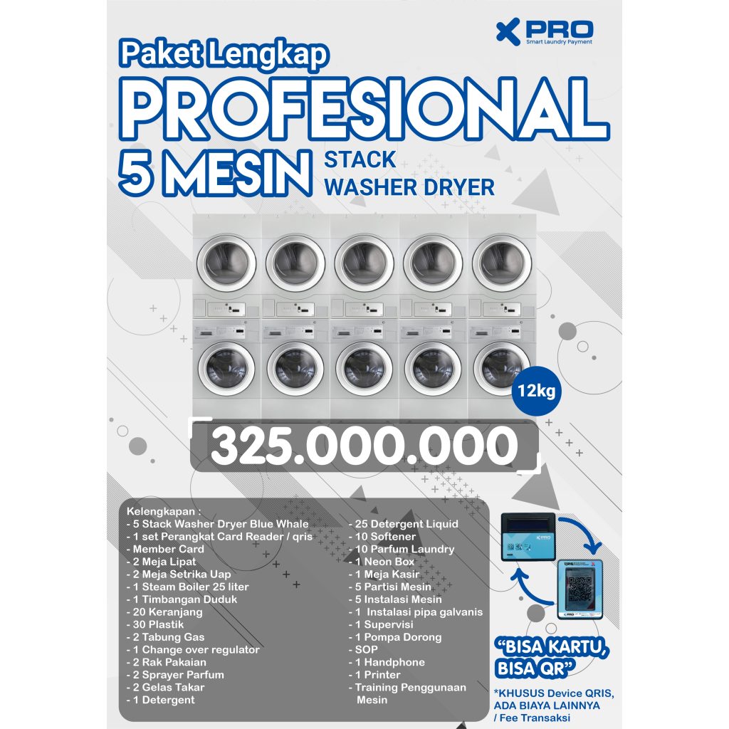 Paket Lengkap PROFESIONAL 5 – Blue Whale