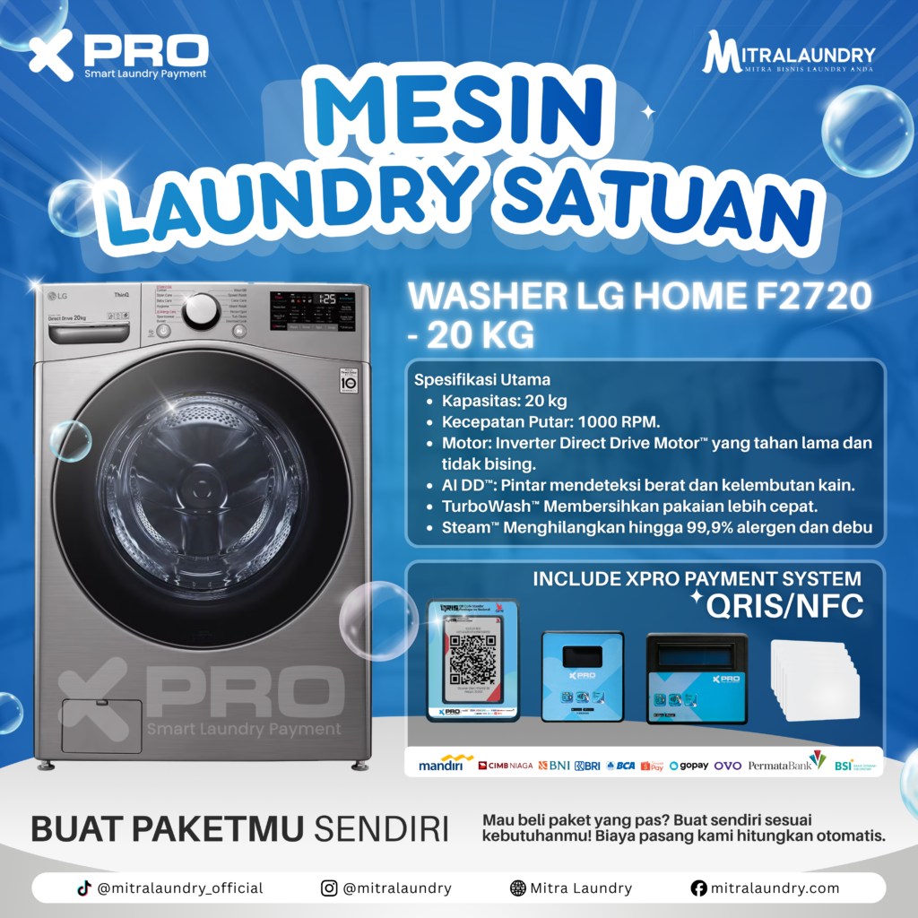 Washer LG HOME F2720 – 20 KG